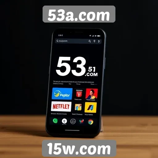 Desempenho do site 53a.com em dispositivos móveis